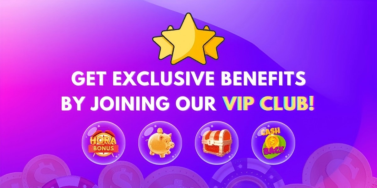 Playstorr VIP club banner with member benefit bubbles on a purple gradient
